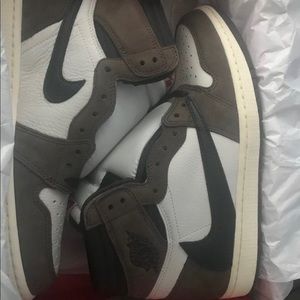 Air Jordan 1 Travis Scotts Size 10